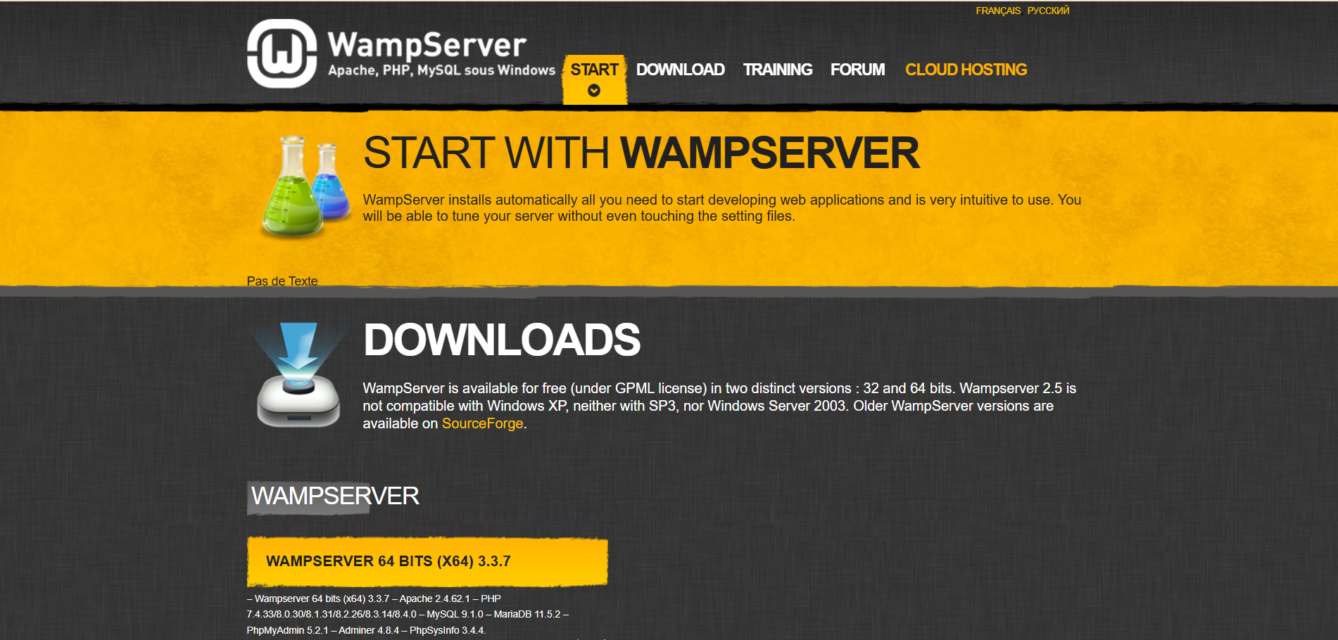 wampp server download untuk windows